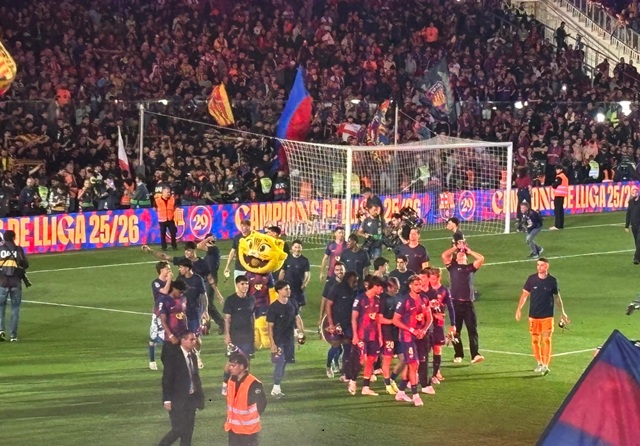 El Barça repeteix títol de Lliga
